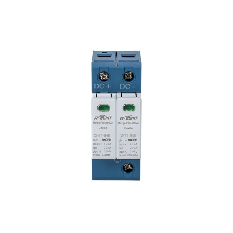 CHT1-B40-2P DC1000V蓝色底座
